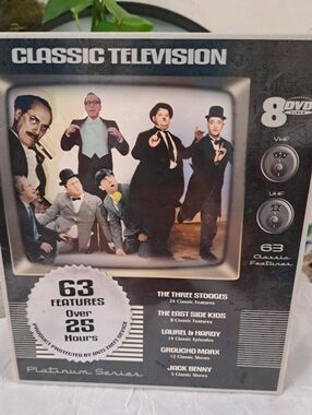 Classic Television  Platinum Series 63 Classic Features 8 DVD Video